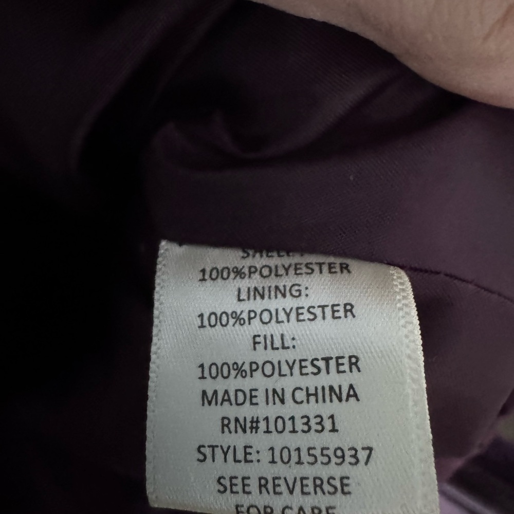 Charlotte Russe Plum Puffer Vest - Picture 7 of 7